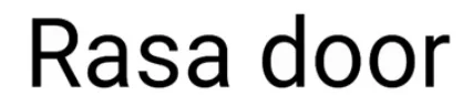 Rasa door logo