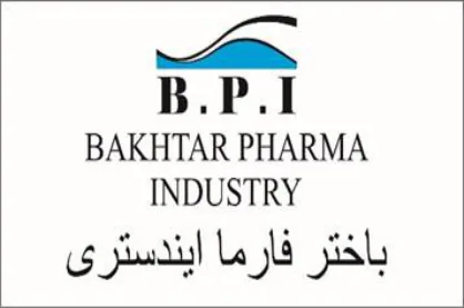 oN B.P.I BAKHTAR PHARMA INDUSTRY Le logo