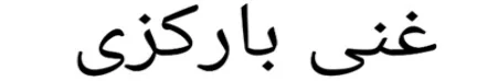 غنی بارکزی logo